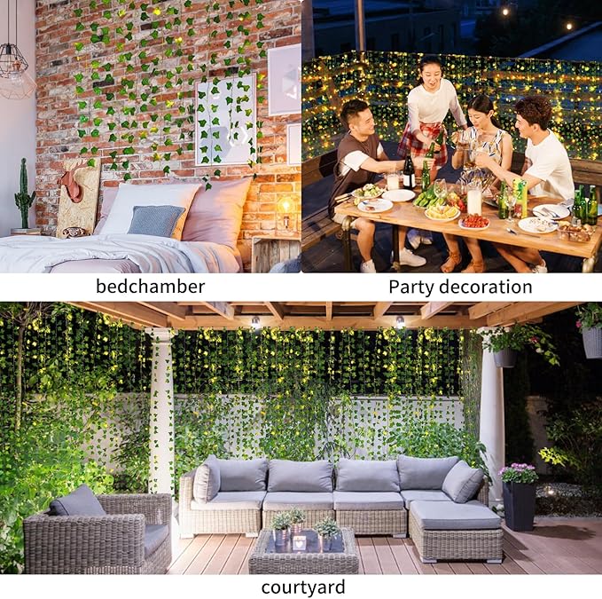 Freyalife Fake Vines for Room Decor,
