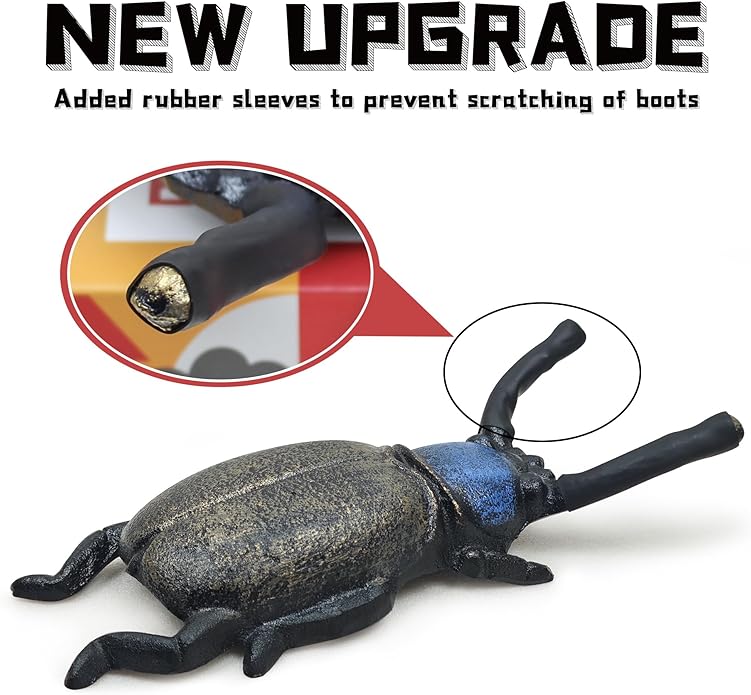 Earl Diamond Beetle Boot Jack, Boot Remover for Cowboy Boots, Boot Puller for Waders and Work Boots & Outdoor Muck Shoes