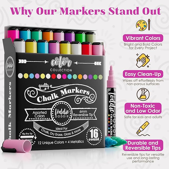 Loddie Doddie Chalk Markers