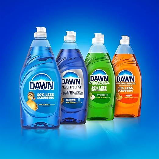 Dawn PRO Ultra Liquid Dish Soap, Bulk Dishwashing Liquid and Grease Remover, Original, 5.8 fl oz (Case of 16)