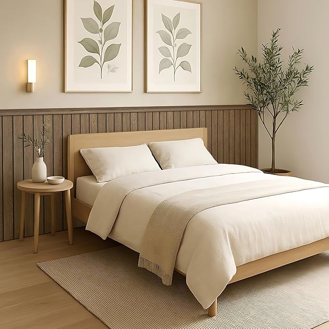 PS Wainscoting Wall Panel Kit, Paintable Waterproof PS Panels