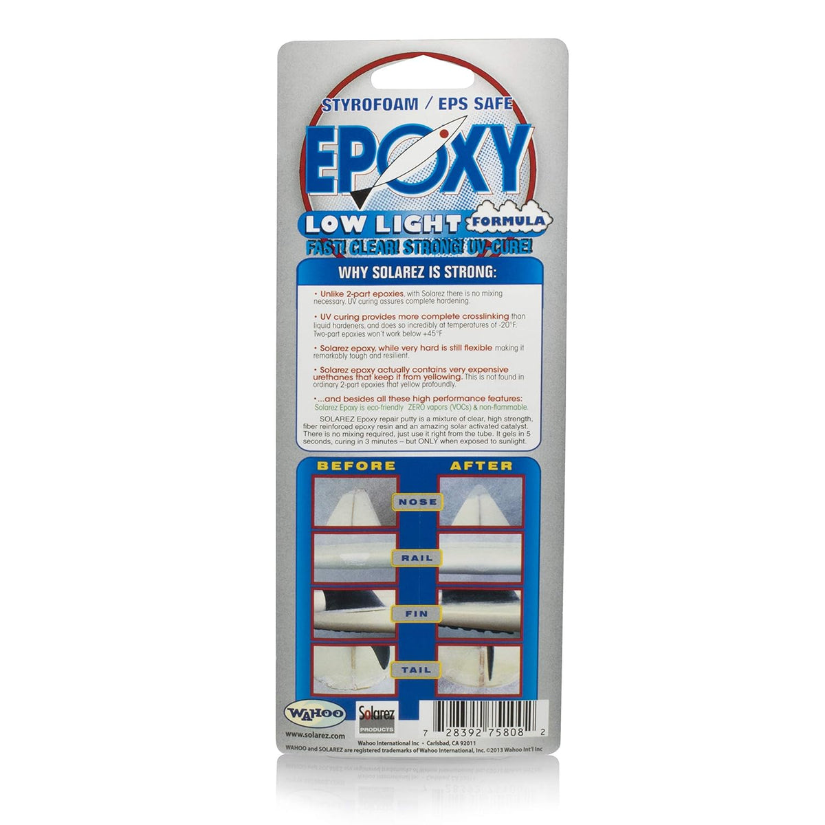 Solarez Epoxy - Low Light Formula for Superior Bonding | Ideal for All Your Repair Needs