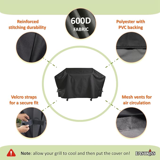Grill Cover for Blackstone Bronco 3-Burner 28" XL Flat Top Grill,Nexgrill Daytona 36 4-Burner Gas Griddle - Heavy Duty Waterproof Fade Resistant for Blackstone Bronco 28in XL Griddle Accessories