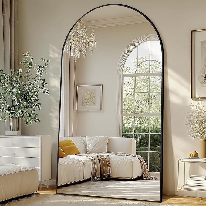 Large Standing Mirror Full Length, Hanging or Wall Mounted