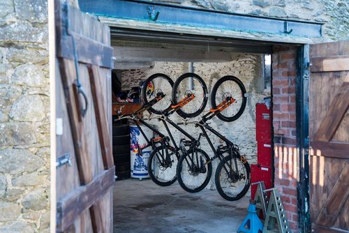 Hornit CLUG Bike Clip - Indoor & Outdoor Bicycle Storage Rack, 5 Sizes, Easy Install