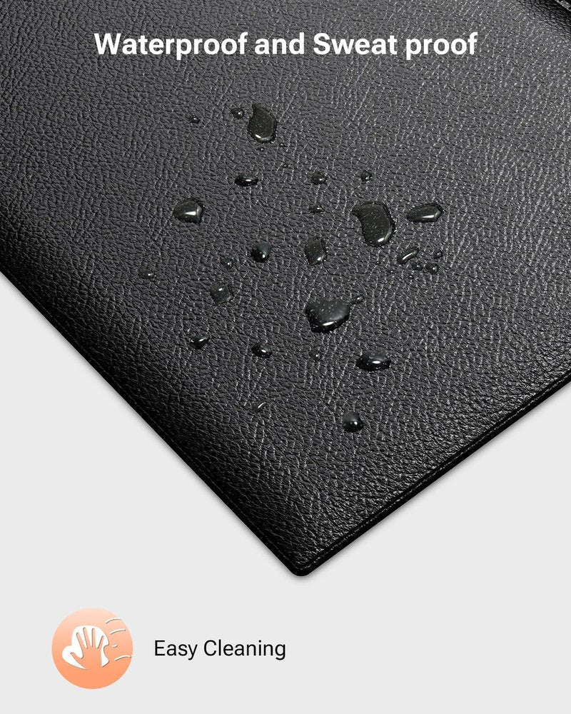 UREVO Foldable Treadmill Mat,Treadmill Mat for Carpet &Hardwood Floors ，Mat for Under Walking Pad on Carpet, Hardwood Floors Protectior, Non-Slip, Waterproof, Noise Shock Absorption