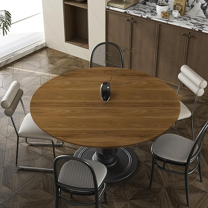 Wood Contact Paper Peel and Stick, Thicken Vintage Brown Wood Grain Wallpaper