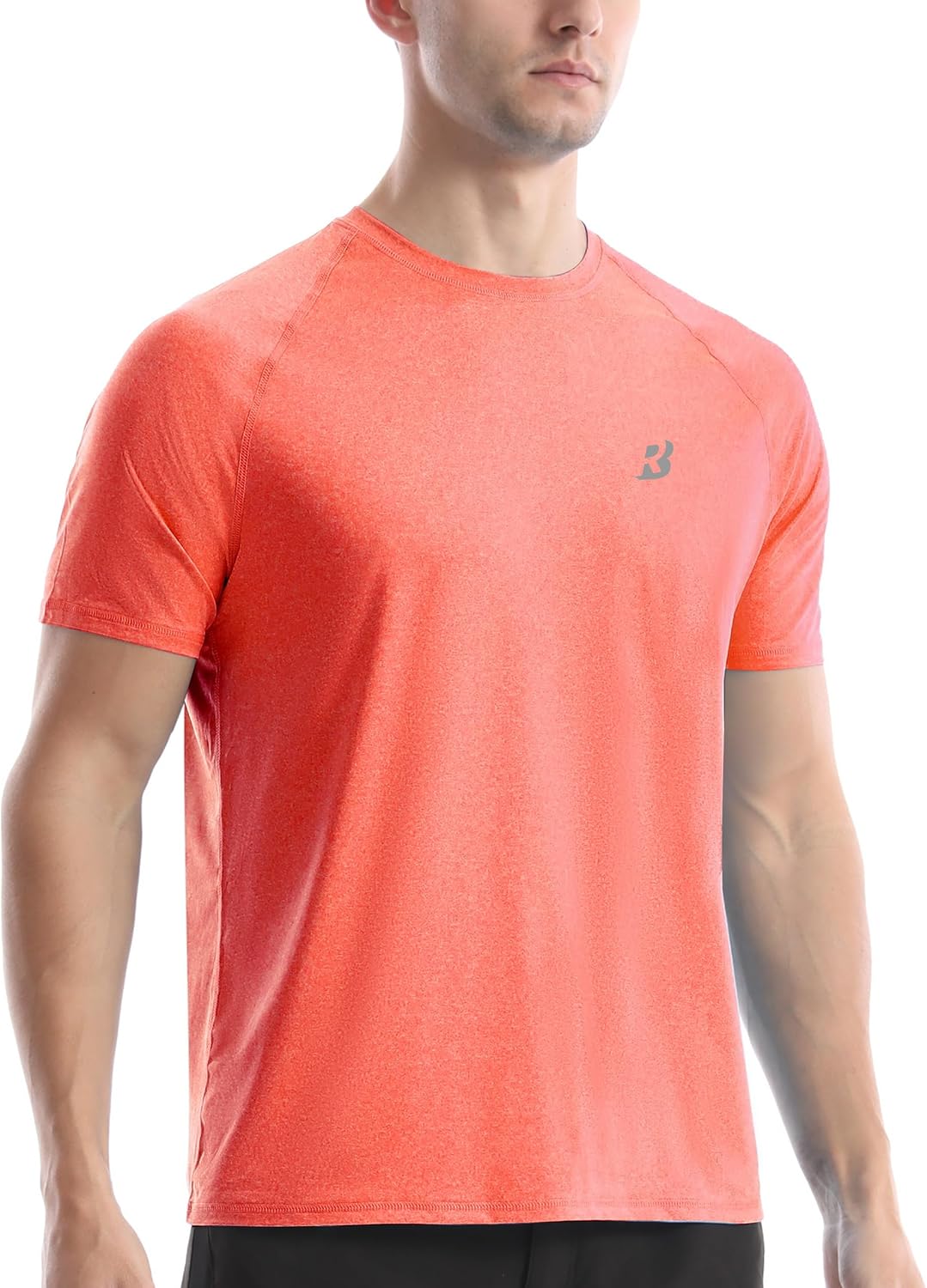Roadbox Swim Shirts - Short Sleeve UV Protection Rash Guard for Men | UPF 50+ Fishing & Gym Wear
