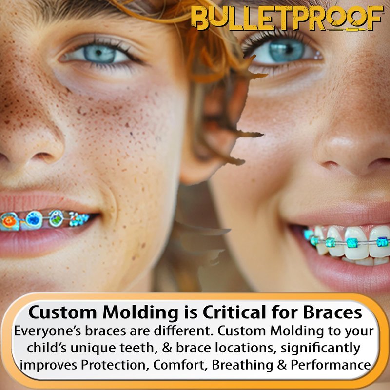 Bulletproof Braces Mouth Guard: Most Breathable Thin Mouthguard for Braces!