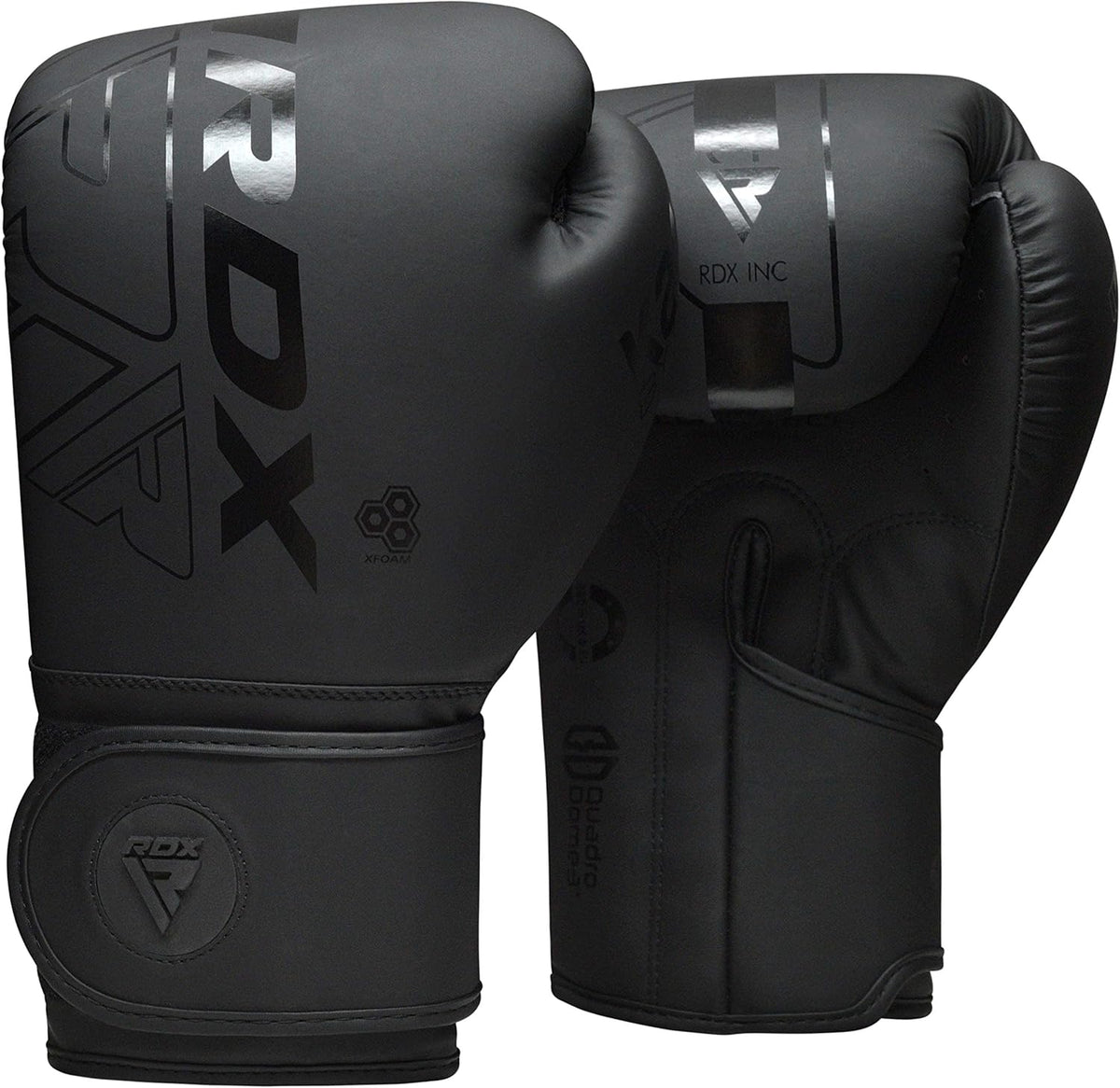 RDX Boxing Gloves - Pro Training & Sparring Gear | Maya Hide Leather for Muay Thai & MMA | Ventilated Palm, Multi-Layered, 8-18 Oz Options