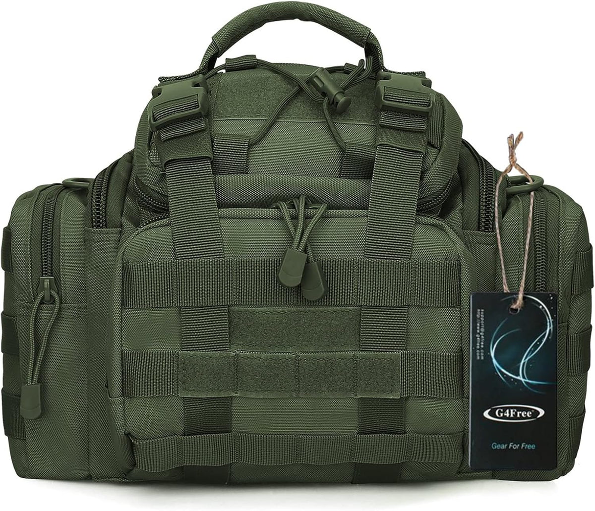 Tactical Sling Bag for Hiking & Fishing | G4Free Outdoor Waist Pack