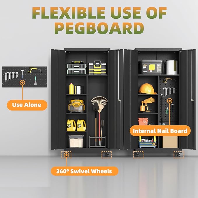 Metal Garage Storage Cabinet