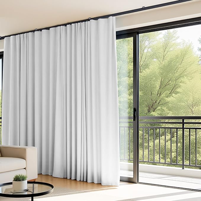 Room Divider Curtains Flexible Ceiling Tracks set Curtain track Ceiling Mount