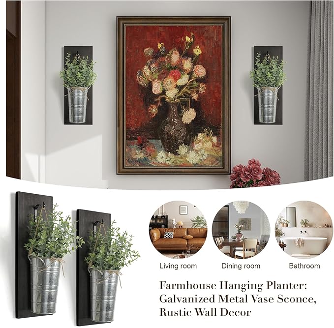 SHOHAYTO Farmhouse Wall Decor Set of 2