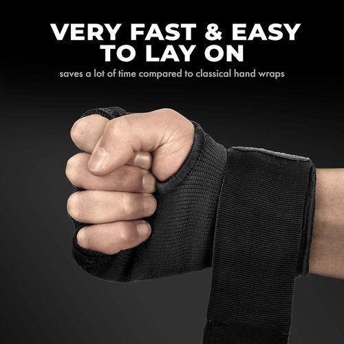 FIGHTR® Gel Inner Gloves - Enhanced Stability & Quick Wrapping | Boxing, MMA, Muay Thai | Long Wrist Wraps