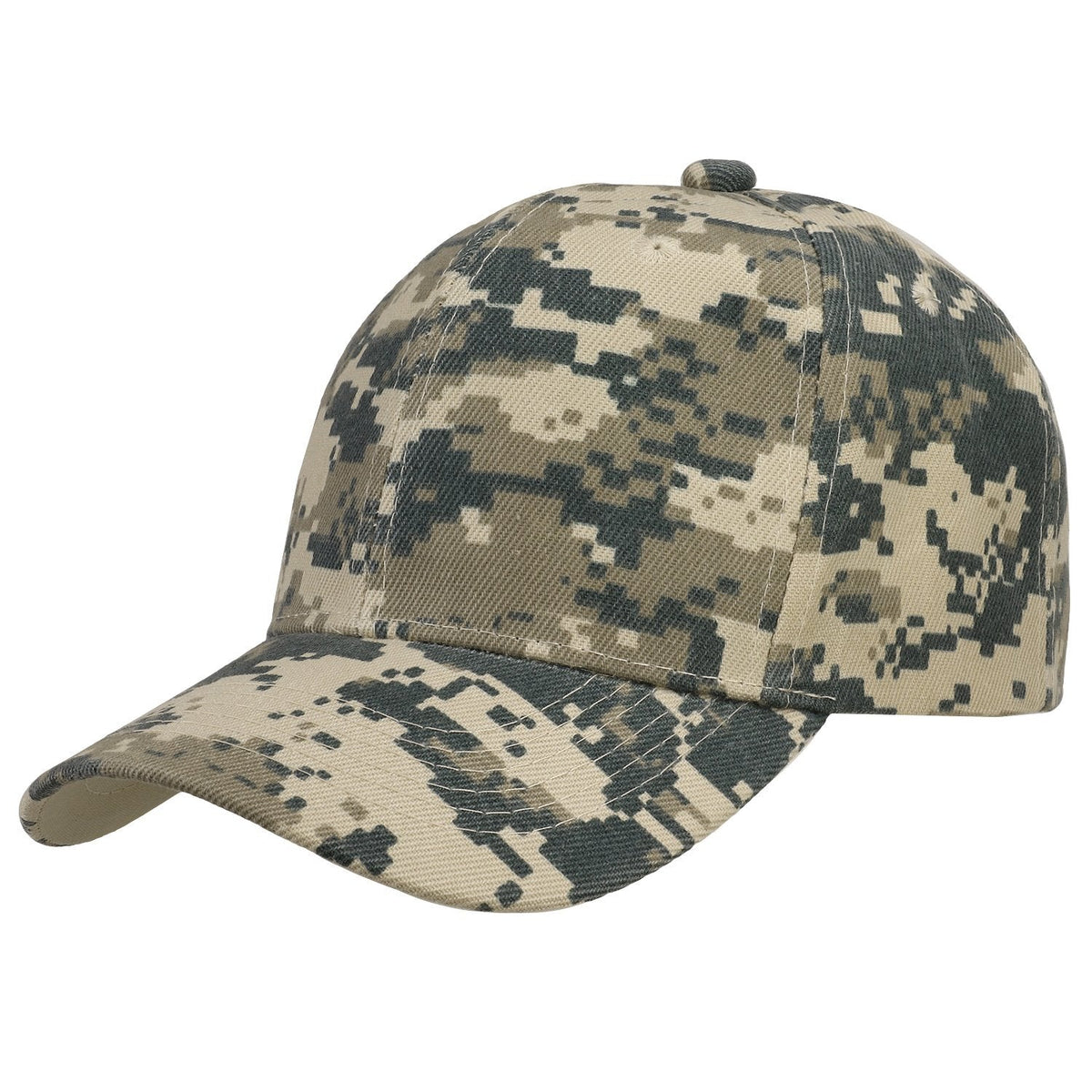 Falari Baseball Cap Adjustable Size for Running Workouts and Outdoor Activities All Seasons (1pc Digital Camo)