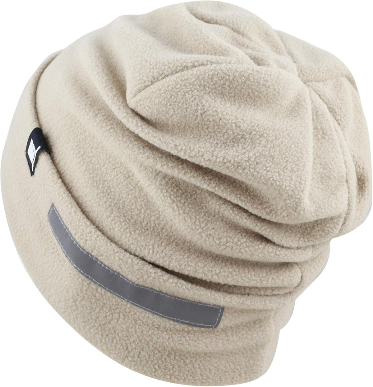 The Hat Depot Fleece Winter Functional Beanie Hat Cold Weather-Reflective Safety for Everyone Performance Stretch