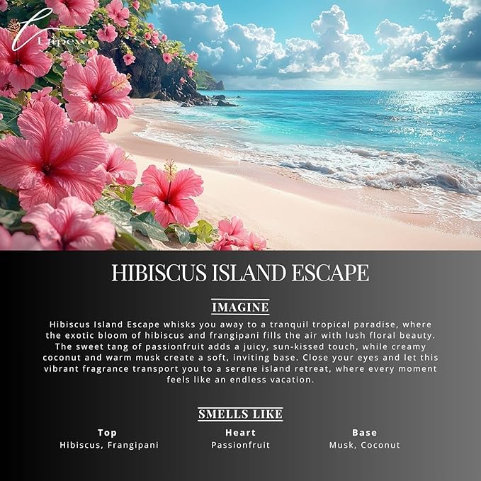 Lapew Hibiscus Island Escape Scented Cleaning Bundle | Carpet Deodorizer Powder (16 oz) & Mop Soap Concentrate (36 oz) | Pet-Friendly Odor Eliminator