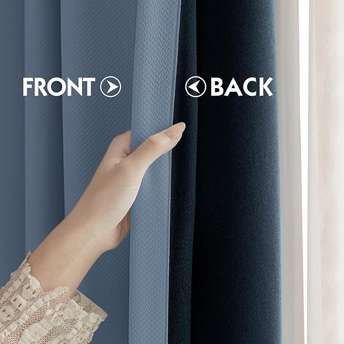 FMFUNCTEX 100% Blackout Curtains