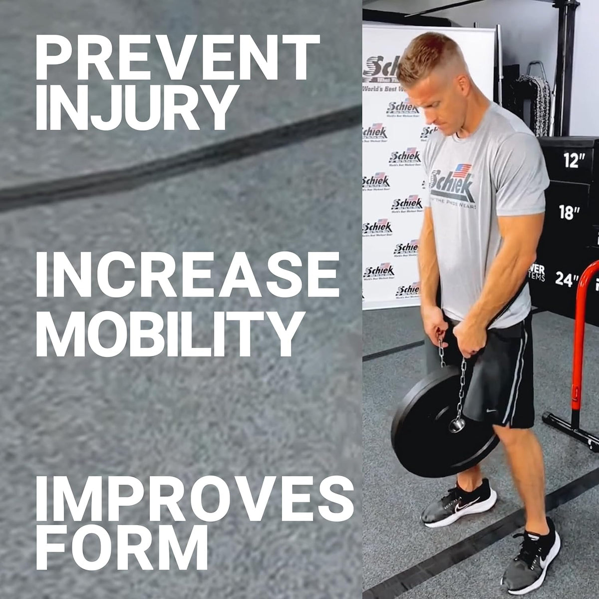 Schiek Dip Belt for Weightlifting - Adjustable, Durable, Supports Heavy Lifts