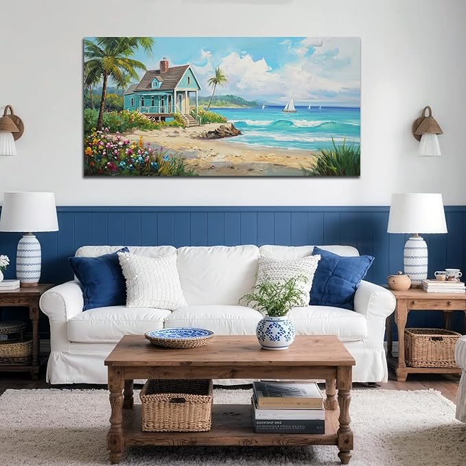 Anolyfi Tropical Canvas Wall Art