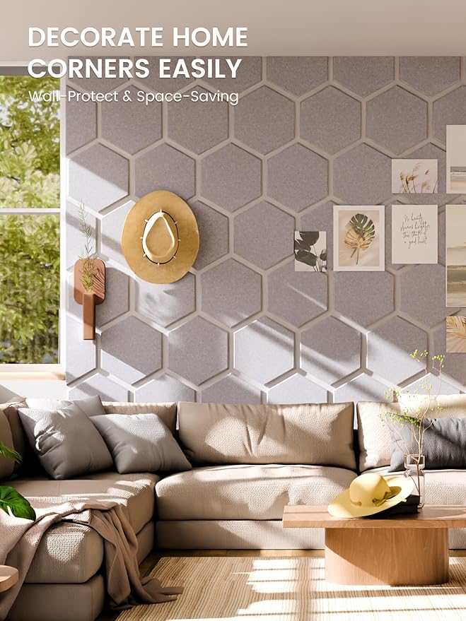Fluxynara Hexagon Cork Board Alternative