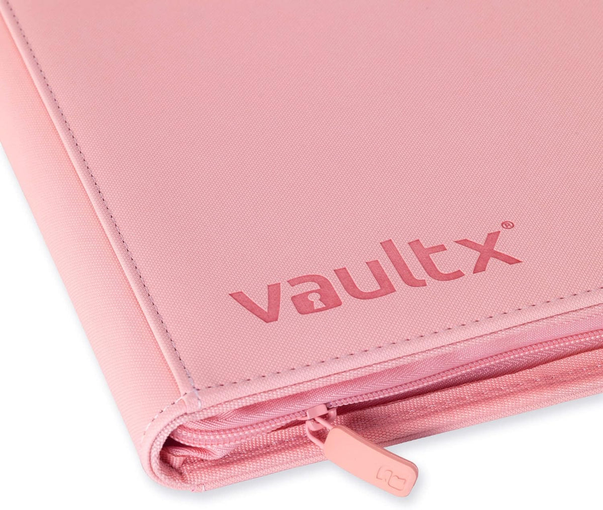Vault X 9 Pocket Trading Card Zip Binder - Premium Exo-Tec Material, Holds 360 Cards, Pink