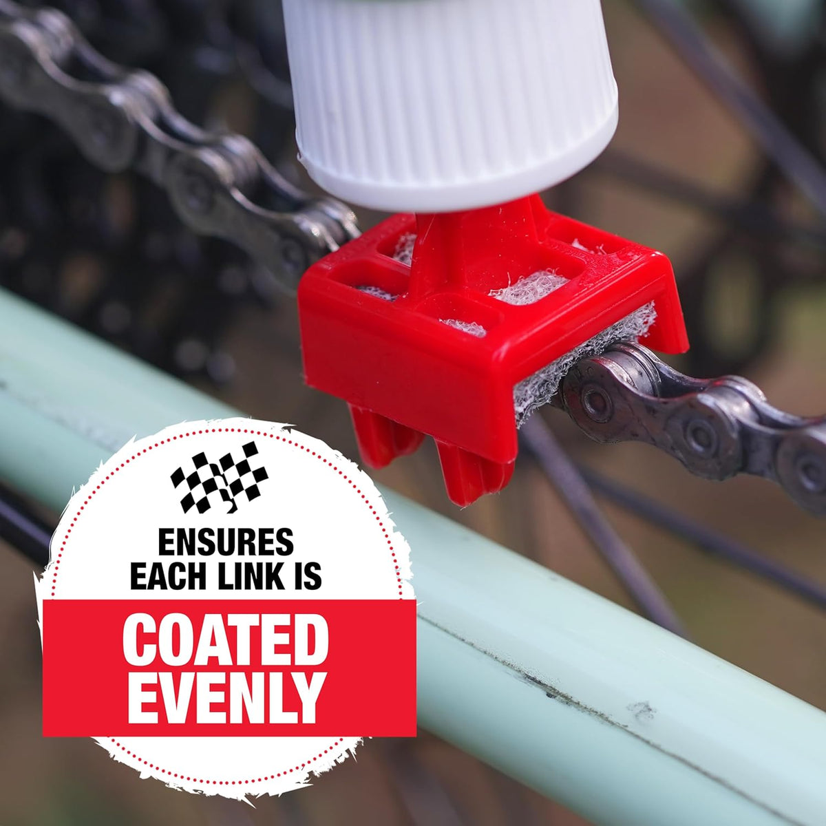 No Drip Chain Luber for Bicycles - Finish Line Chain Maintenance Tool