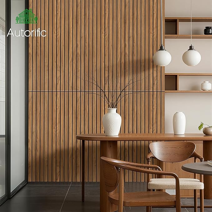 Wood Veneer Sound Panels, 10 Pack 47.2”x23.6” Wall Panels, Decorative Acoustic