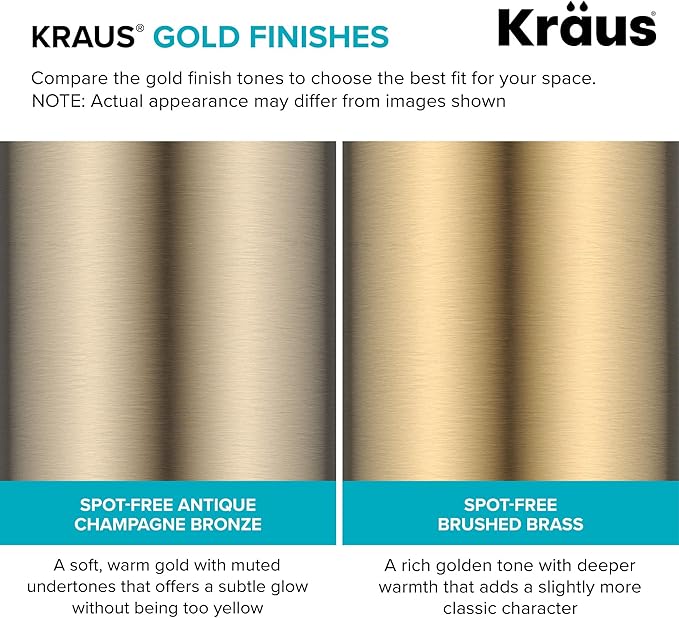KRAUS Indy Centerset Bathroom Faucet in Spot-Free Brushed Brass with 2 Handles, Pop Up Drain and Supply Lines, FUS-14102SFBB