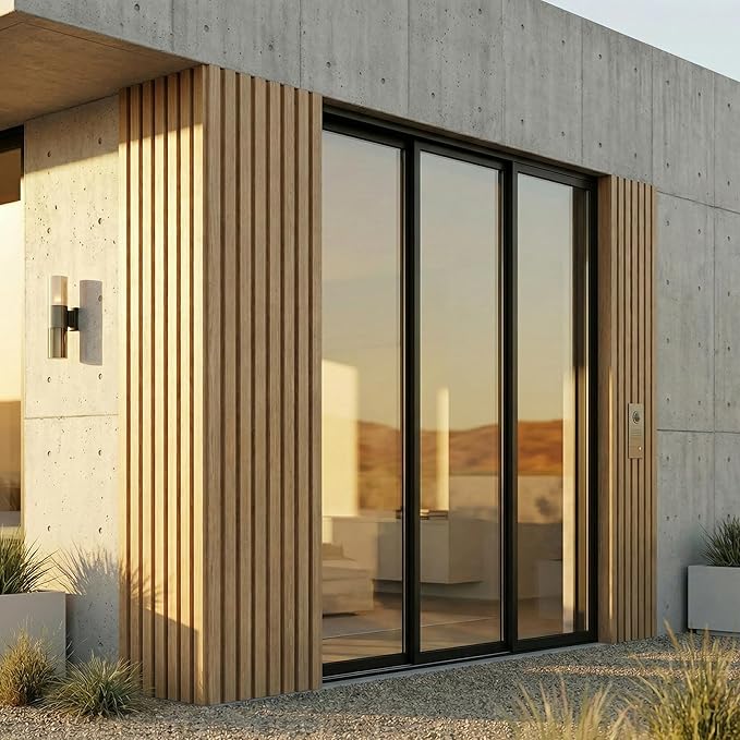From Plain to Beautiful in Hours WPC Exterior Wall Slat Panels Waterproof