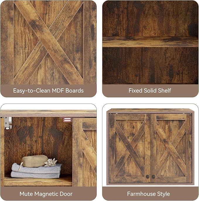 YOURLITE Laundry Cabinet, Medicine Cabinet, Bathroom Kitchen Storage Wall