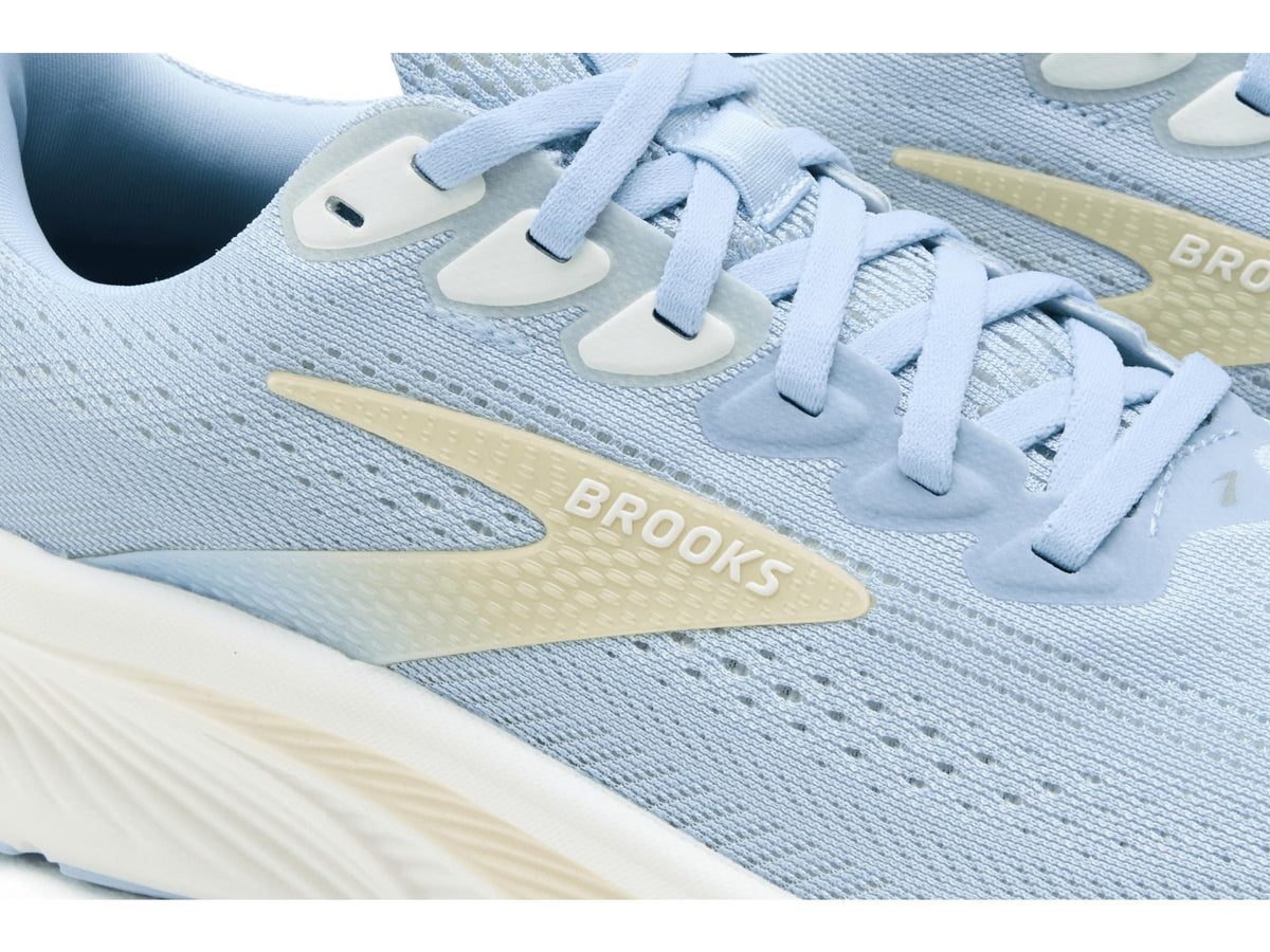 Brooks Women’s Ghost 17 Neutral Running Shoe - Skyway/Coconut/Sand - 6.5 Medium