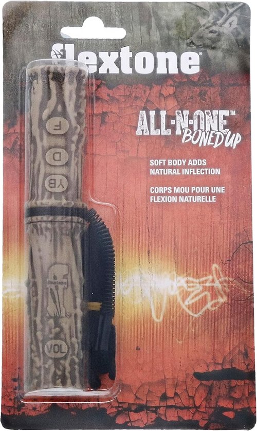 Buck Rage Plus Deer Game Call - Compact Volume Control with Realistic Sounds for Outdoor Hunting