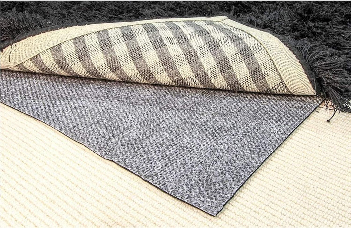 Hold-a-Rug Plush 2' x 4' Nonskid, Nonslip Rug Pad, Reversible Gripper, ¼ Thick, Safe for All Floors and Carpet, Keep Area Rugs Secure