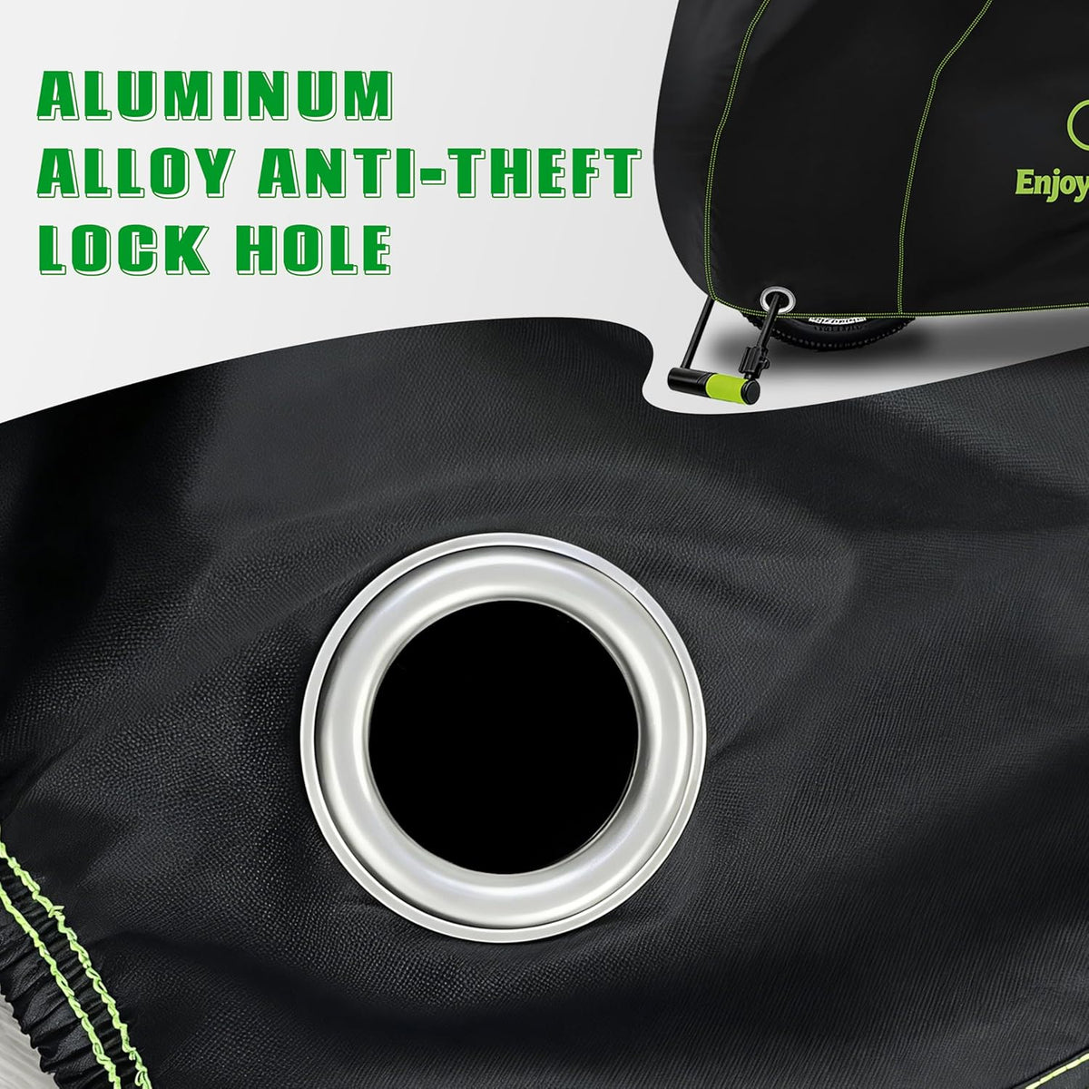 Skiennix Bike Cover for 2 Bikes - Waterproof Outdoor Protection Against Rain, Sun, and Dust