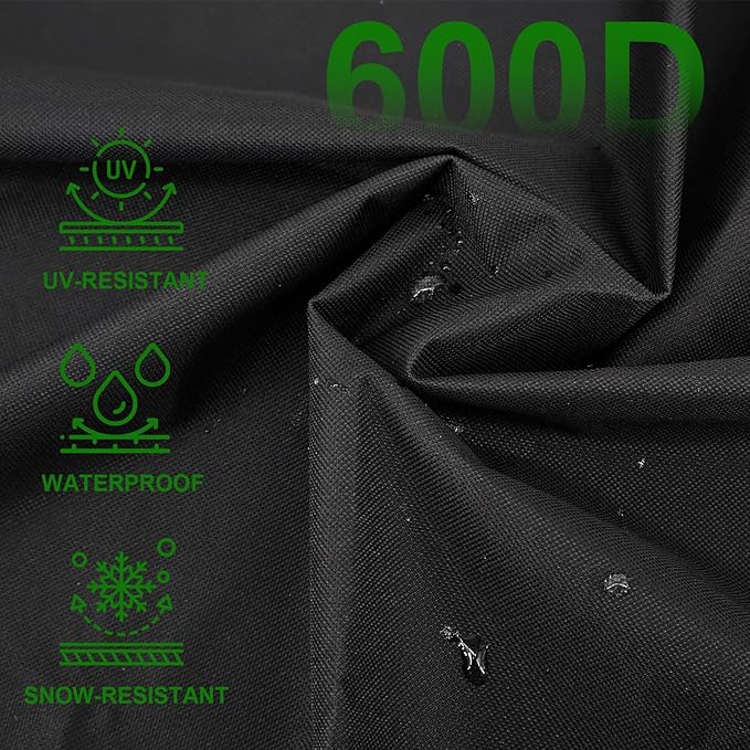 Outdoor Grill Cover Fits Weber Searwood 600 Pellet Smoker Grill,Heavy Duty Waterproof 600D BBQ Cover for Outside,UV Resistant with Storage Bag & Windproof Straps 40.5" W X 25" D X 42" H