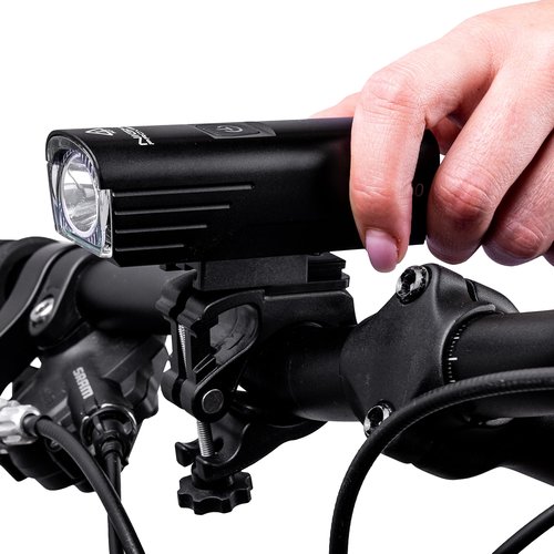 BX-1200 Bike Light Mount Bicycle Light Headlight Handlebar Replacement Featuring Quick-Release - [Replacement specifically Designed for the Night Provision BX-1200 Bicycle Headlight]