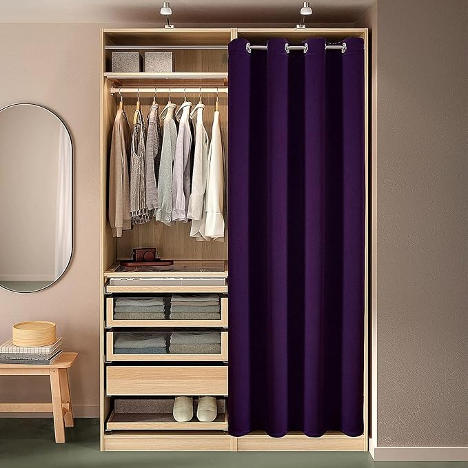 ChrisDowa Blackout Curtains 102 Inches Long