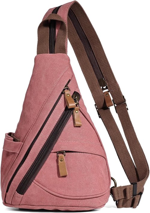 KL928 Sling Bag - Stylish Small Crossbody Backpack for Casual Use | Unisex Daypack Rucksack