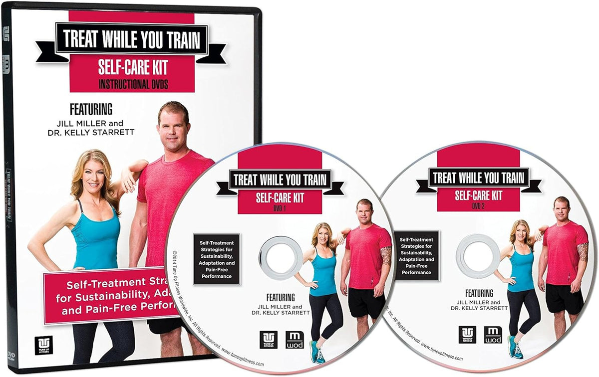 Self-Care Training Kit with DVDs & Accessories by Jill Miller & Dr. Kelly Starrett