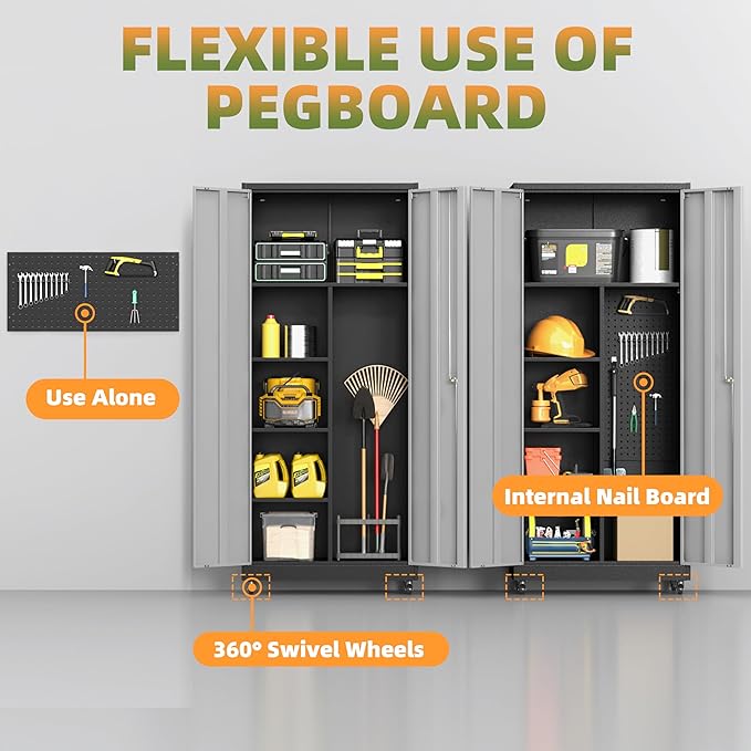 Metal Garage Storage Cabinet