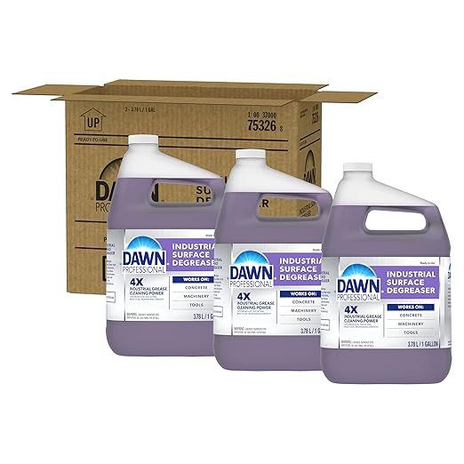 Dawn Professional Heavy Duty Liquid Degreaser, Pine Scent, 1 gal., 3/Carton (04852)