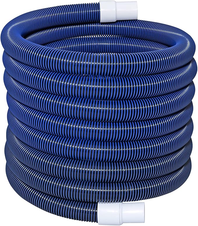 Bestway Flowclear Pool Cleaning Vacuum Hose 30 Feet | Compatible with Most Swimming Pools | Includes Adapter and Hose Clamps