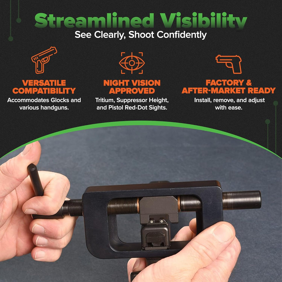 TRUGLO Glock Rear/FRNT SGT INSTL Tool
