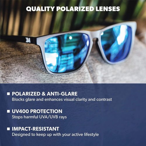 Knockaround Fast Lanes Polarized Sunglasses - Lightweight UV400 Protection for Men & Women