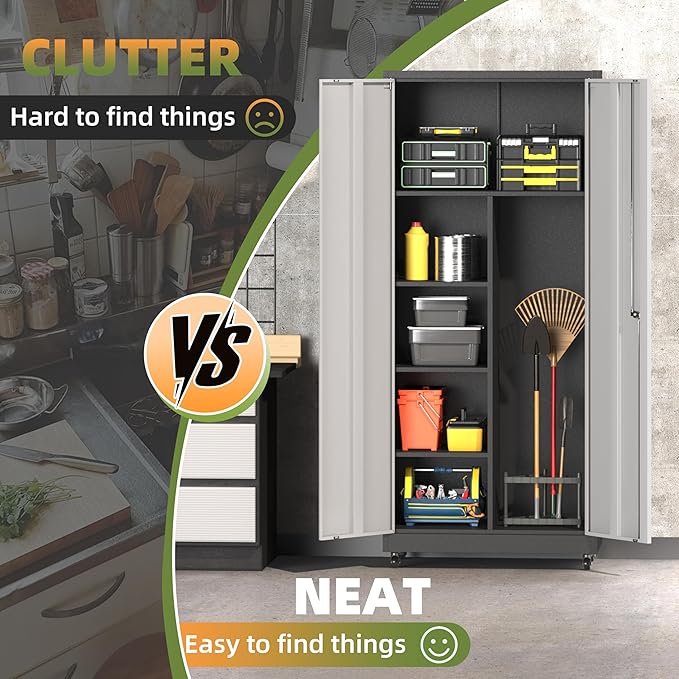 Metal Garage Storage Cabinet