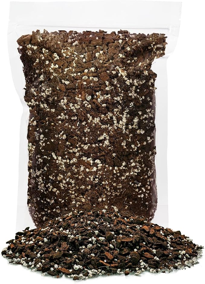 Gardenera Premium Monstera Potting Soil - Quick Drain Potting Soil for Growing and Repotting Monstera Deliciosa/Swiss Cheese Plant - 2 Quart Bag
