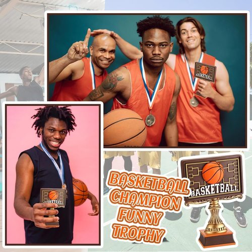 March Basketball Bracket Trophy - Winner Award for Tournament Challenge | Funny Appreciation Gift