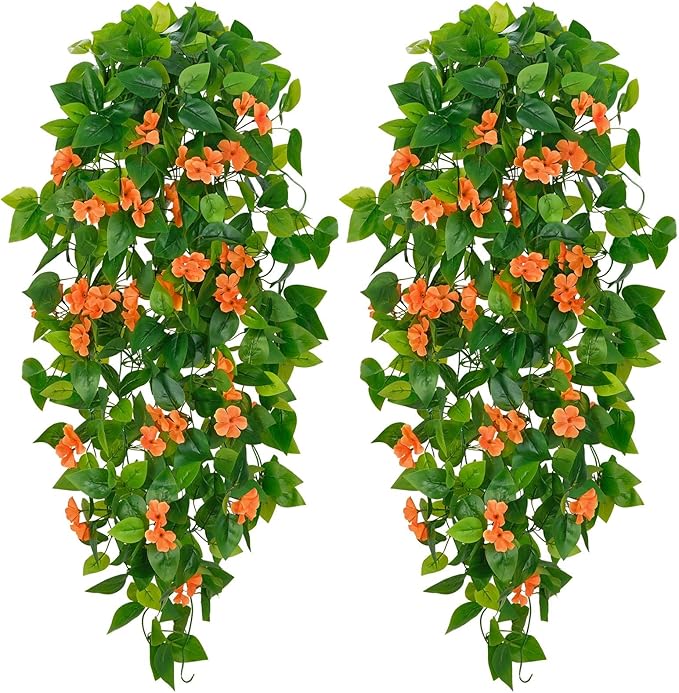 BLEUM CADE Artificial Hanging Flowers